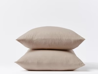 Organic Crinkled Percale Pillowcases by Coyuchi