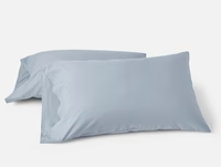 Organic Crinkled Percale Pillowcases by Coyuchi