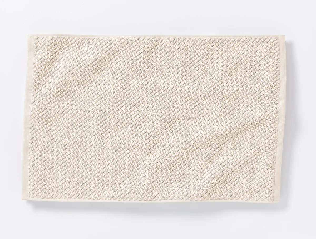 Air Weight Organic Twill Bath Mat