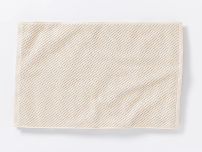 Air Weight Organic Twill Bath Mat