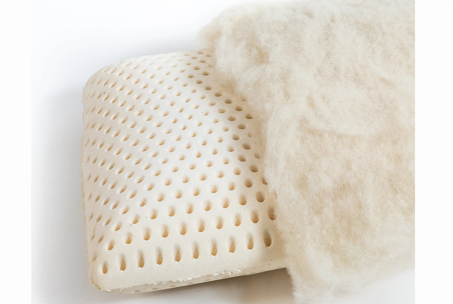 SACHI ORGANICS LATEX AND WOOL PILLOW