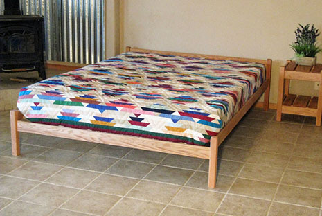 Nomad Furniture Pecos Platform Bed Frame