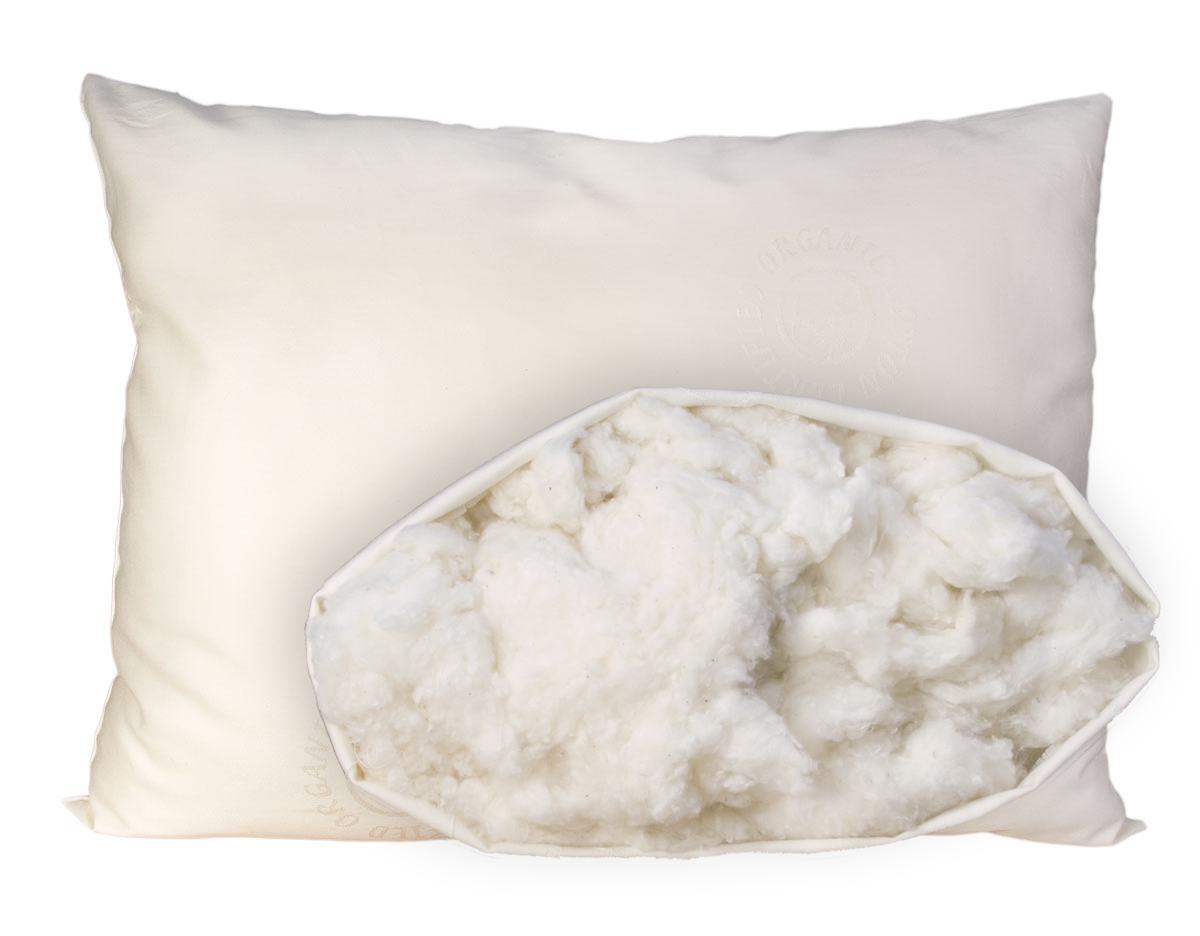 cotton in pillow
